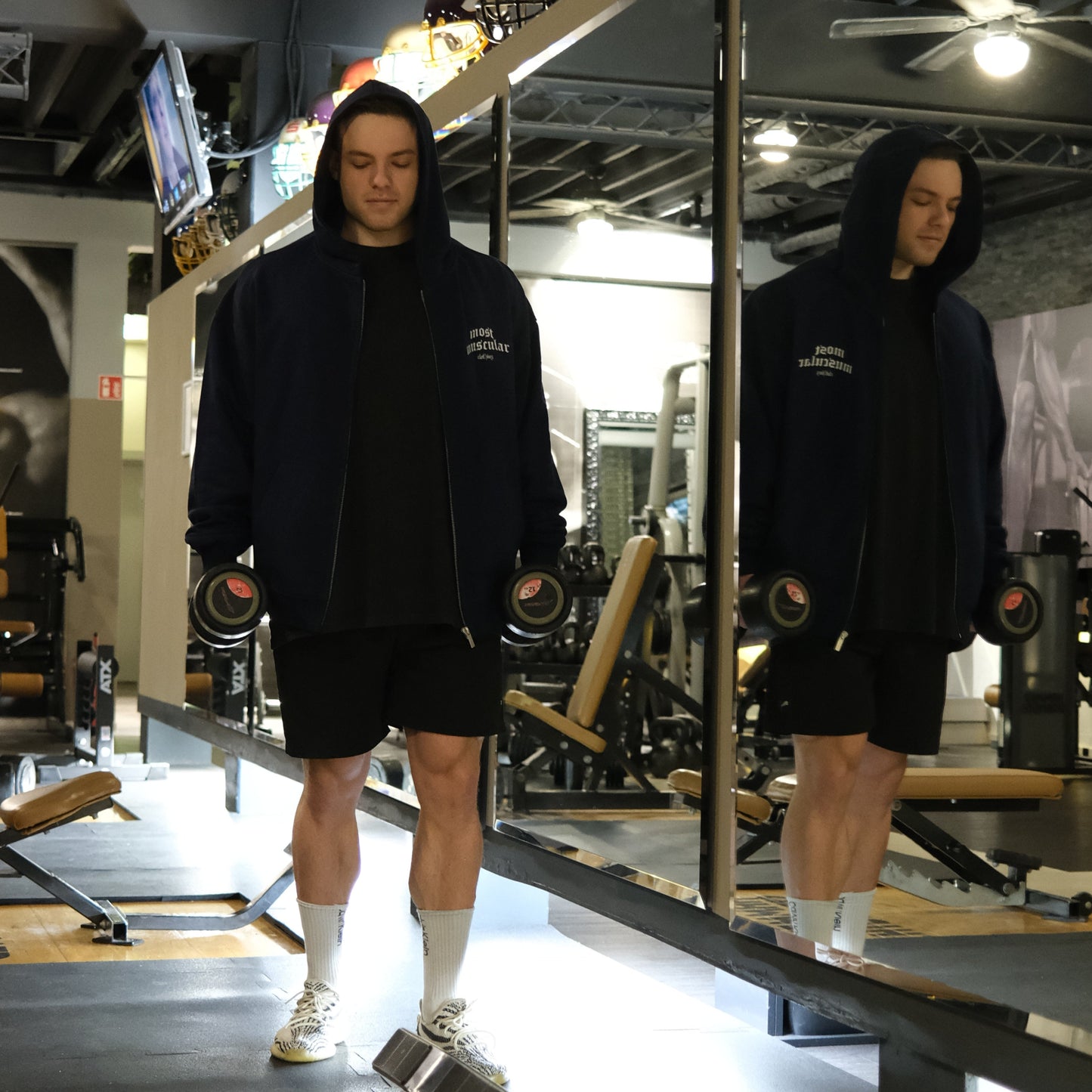 Oversized Zip Hoodie